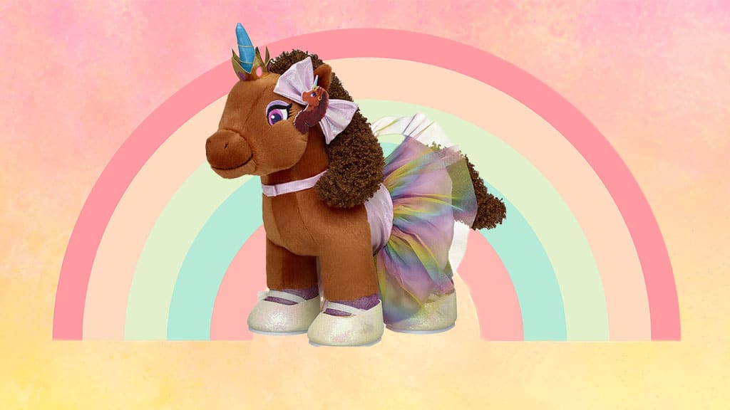 Build-A-Bear Workshop ofrece diversión mágica y colorida con la nueva colección Afro Unicorn