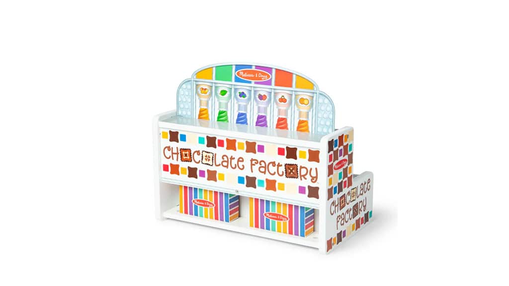 Juego de fábrica de chocolate de Melissa & Doug