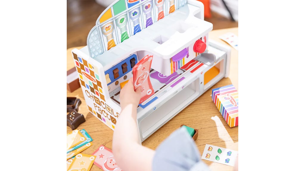 Juego de fábrica de chocolate de Melissa & Doug