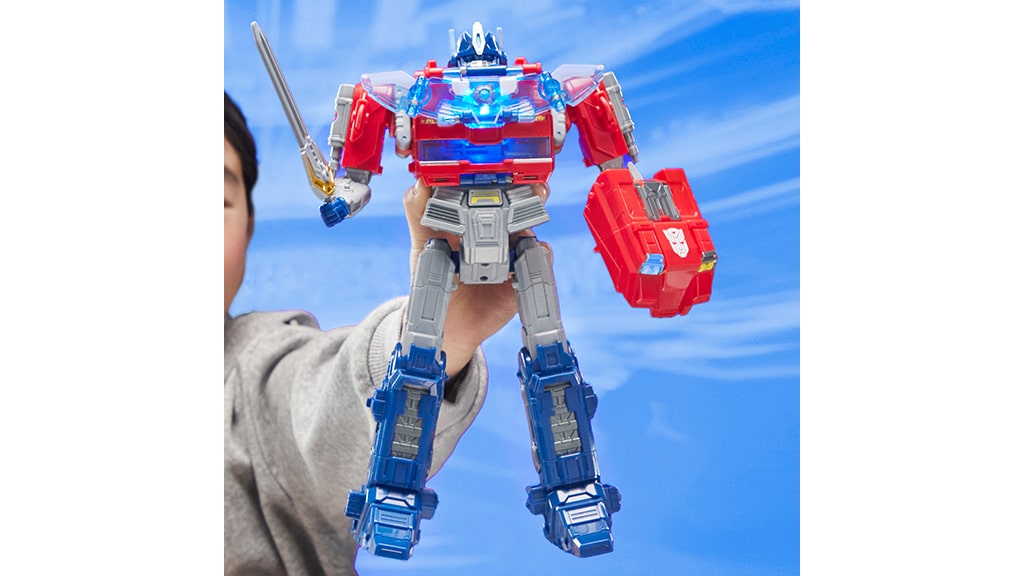 Hasbro Transformers One Power Flip Optimus Prime