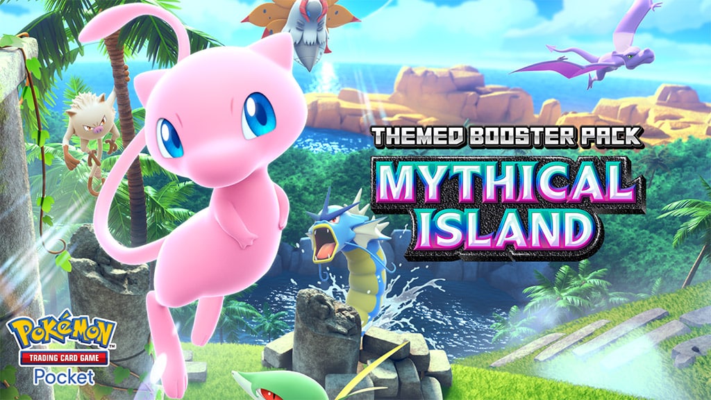 ¡Consigue todo con el paquete de expansión Pokémon TCG Pocket Isla Mítica!
