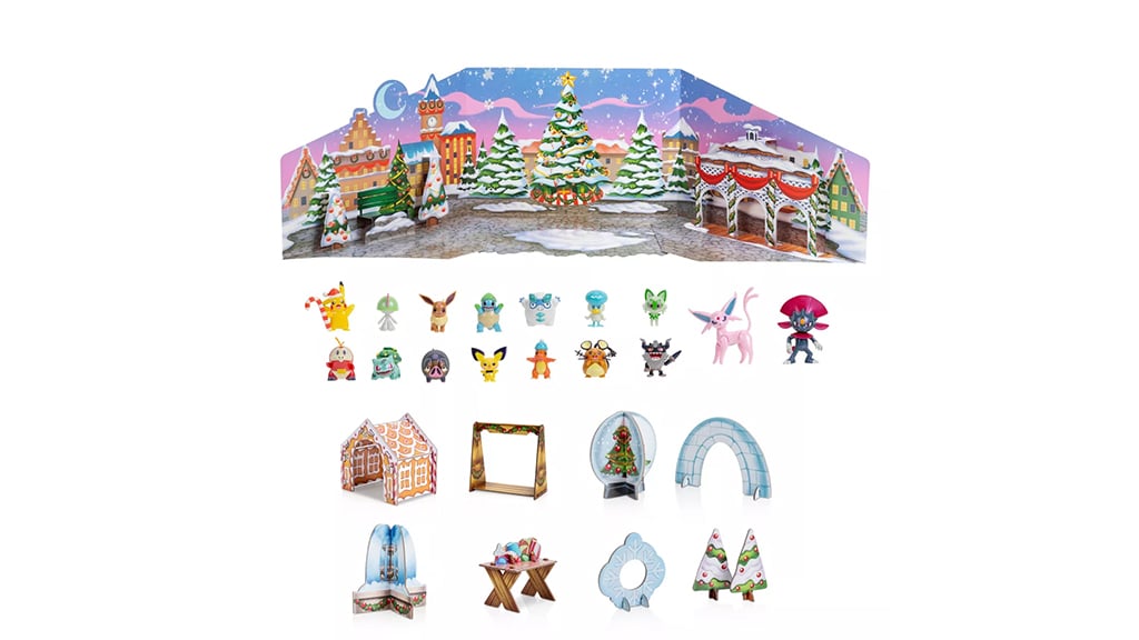 Jazwares Pokémon Deluxe calendario festivo