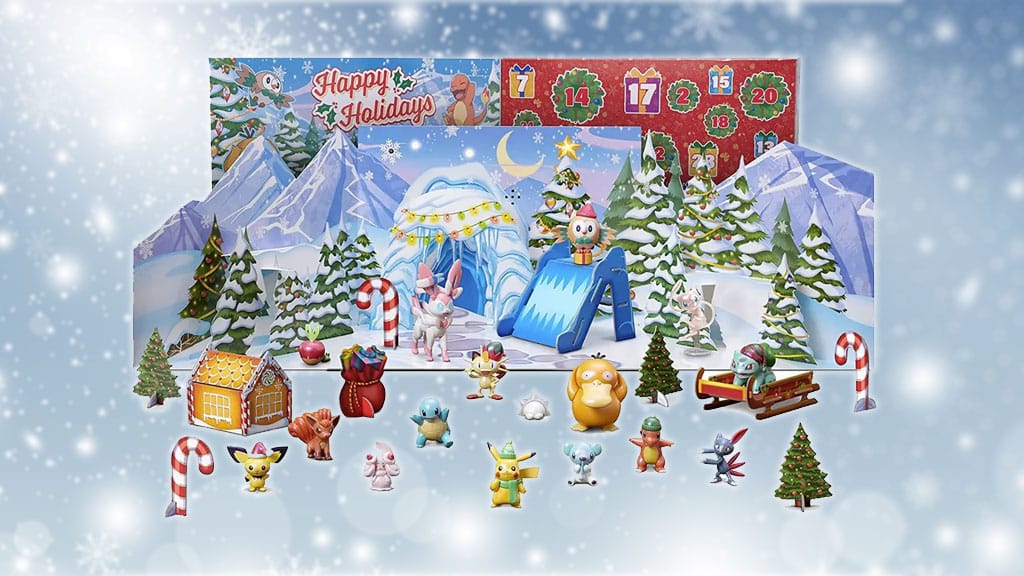 Jazwares Pokémon Deluxe calendario festivo