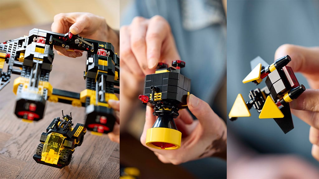 Vuela de regreso a los años 80 con el nuevo set Blacktron Renegade de LEGO
