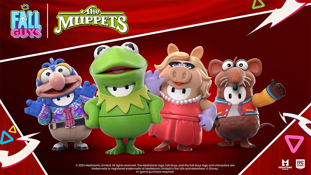 ¡Nuevas skins de Muppet en Fall Guy!