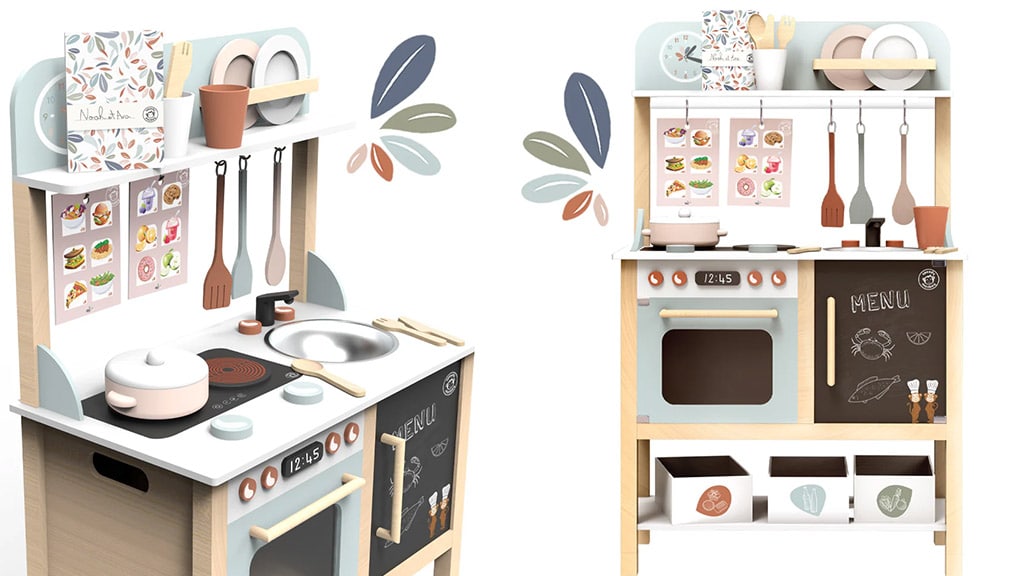 ¡Convierte cada comida en una fiesta con el set de juego de cocina Speedy Monkey!