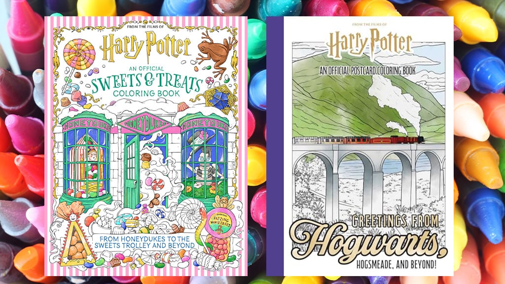 Dale vida al mundo mágico con los libros para colorear de Harry Potter