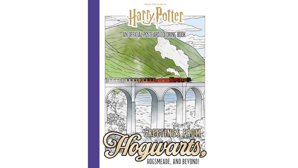 Dale vida al mundo mágico con los libros para colorear de Harry Potter