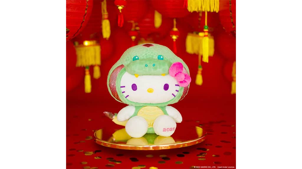 ¡Celebra el Año de la Serpiente con un peluche de Hello Kitty de edición limitada!