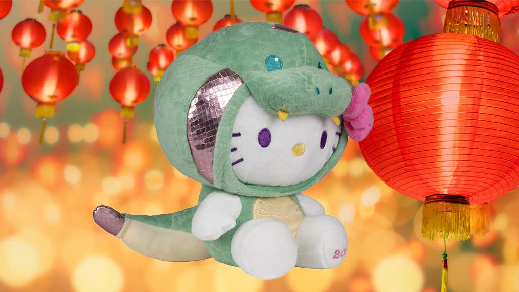 ¡Celebra el Año de la Serpiente con un peluche de Hello Kitty de edición limitada!