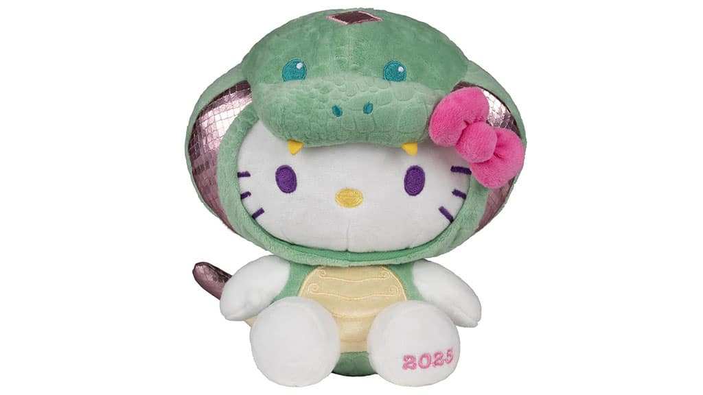 ¡Celebra el Año de la Serpiente con un peluche de Hello Kitty de edición limitada!