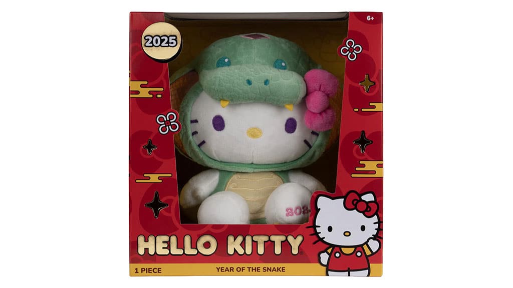 ¡Celebra el Año de la Serpiente con un peluche de Hello Kitty de edición limitada!