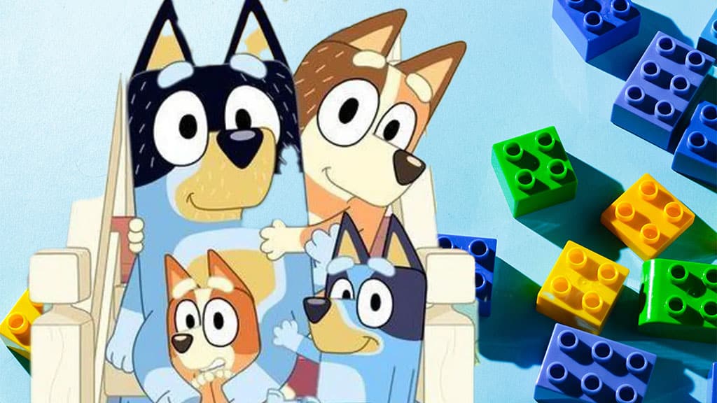 Buena noticia para los fans de Bluey: LEGO lanza nuevos sets