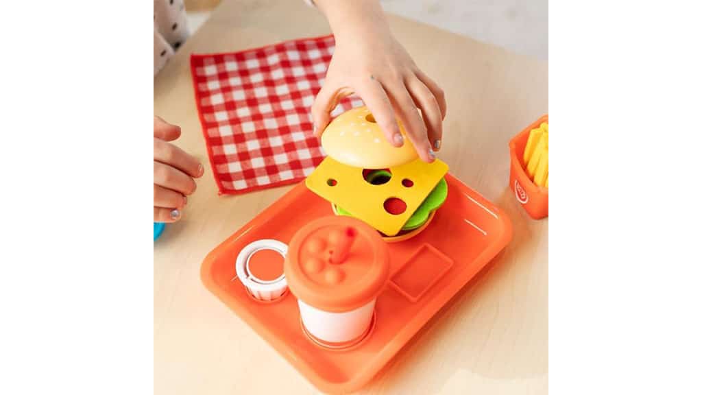 Fat Brain Toys Pretendables Set de Hamburguesa