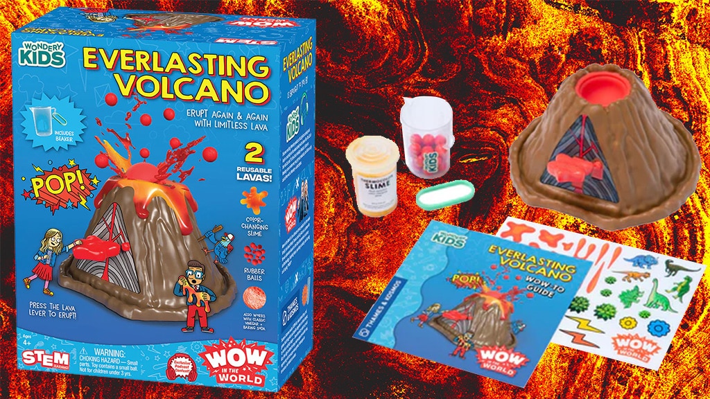Thames & Kosmos Wow en el Mundo: Volcán Eterno