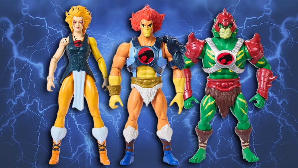 Estas figuras de Masters of the Universe x ThunderCats prometen una jugabilidad llena de acción