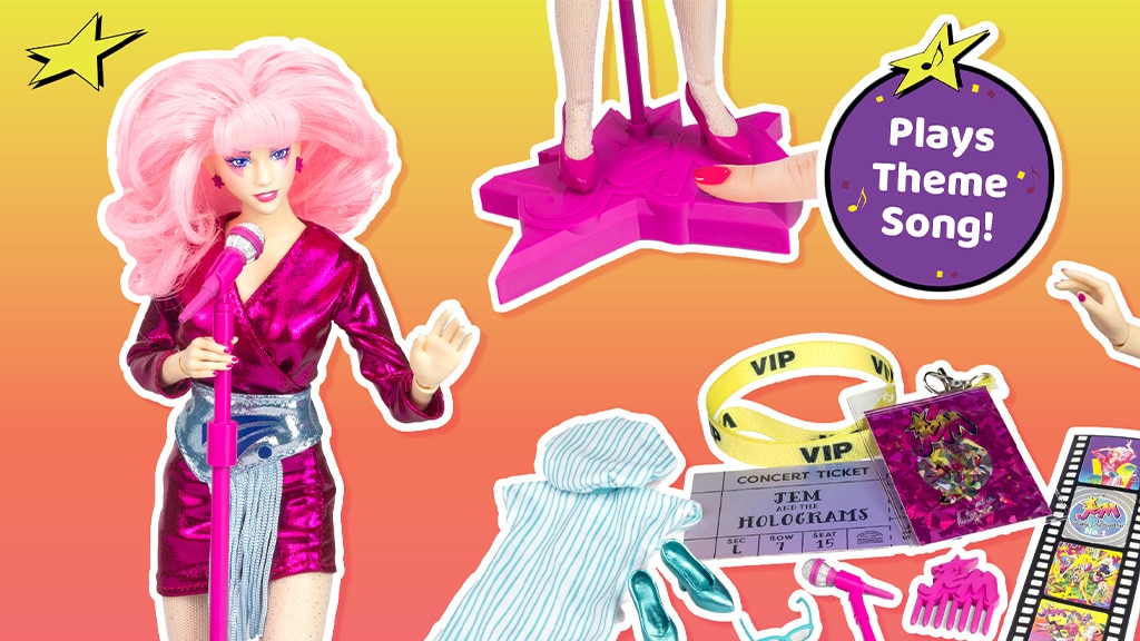 Esta muñeca de Jem y los Hologramas está lista para la gira de conciertos