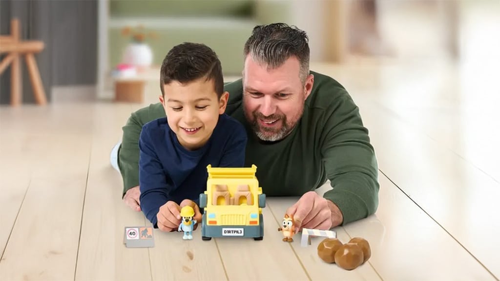 Moose Toys Bluey volquete