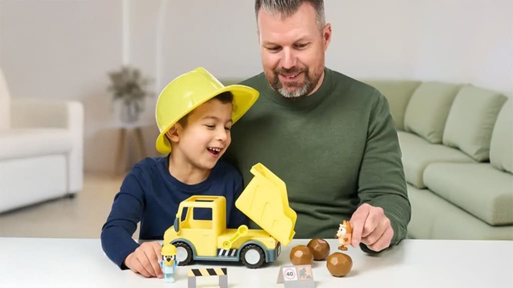 Moose Toys Bluey volquete