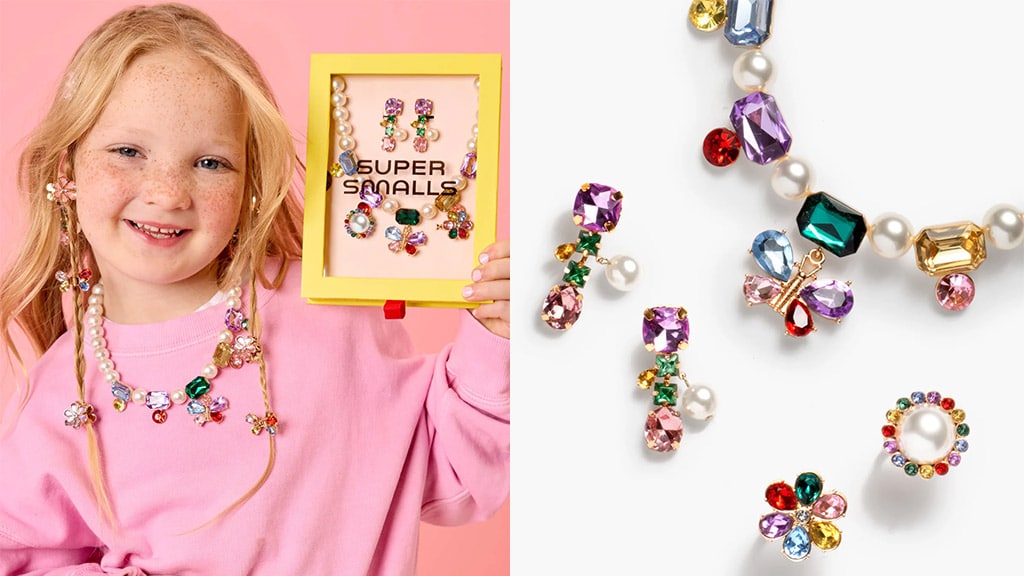 Haz tu habitación brillante con los sets de joyería de Super Smalls en lavanda.