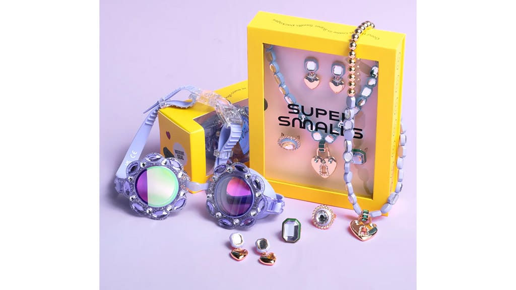 Haz tu habitación brillante con los sets de joyería de Super Smalls en lavanda.