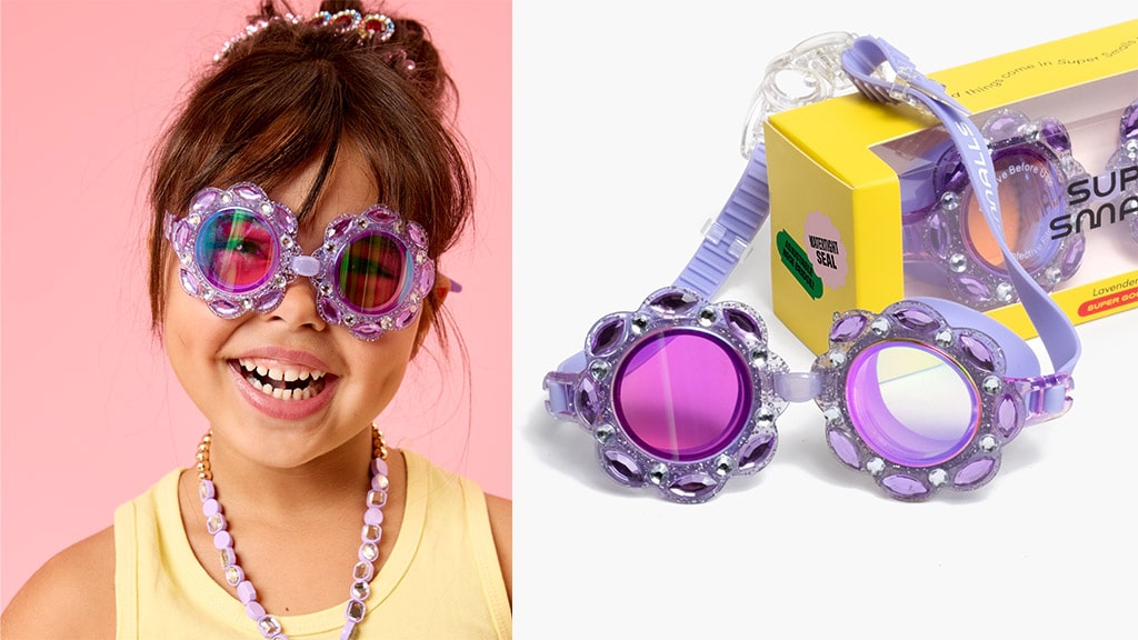 Haz tu habitación brillante con los sets de joyería de Super Smalls en lavanda.