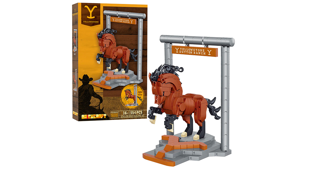 Brickcraft Yellowstone caballo