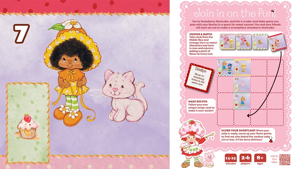 ¡Dulce con tus mejores amigos en un nuevo juego de cartas de pastel de fresa!