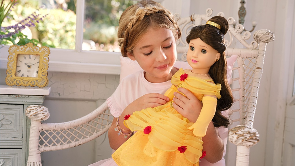 Cada día es un cuento de hadas con las nuevas muñecas de princesas Disney de American Girl