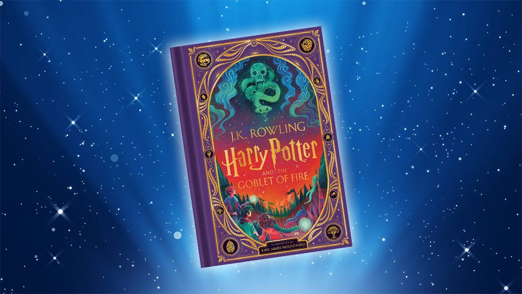 La nueva edición de Harry Potter y el Cáliz de Fuego está hecha con magia