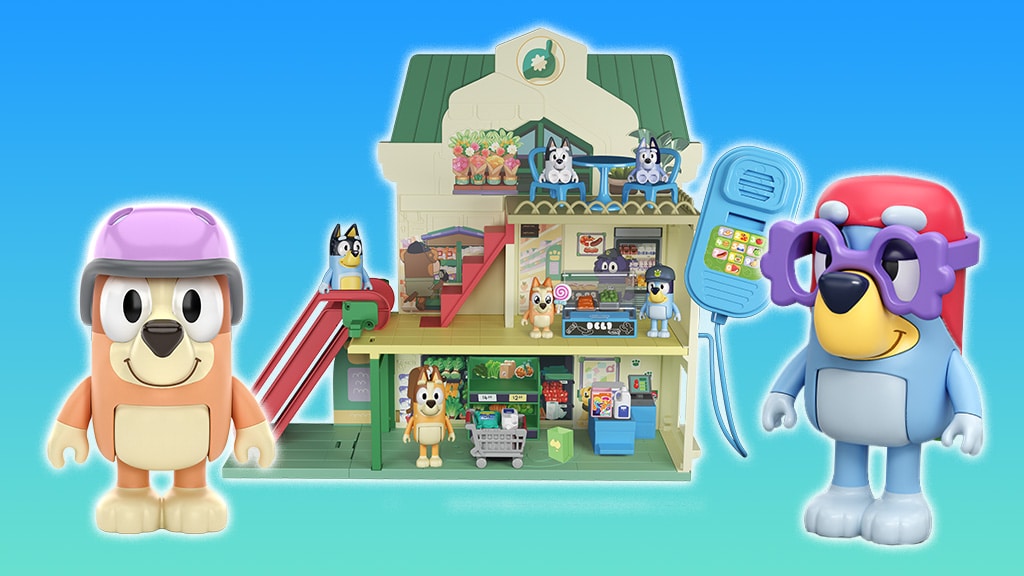 ¡Hurra, llegan nuevos juguetes de Bluey!