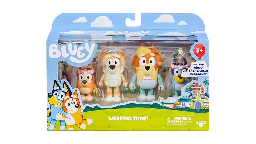 ¡Hurra, llegan nuevos juguetes de Bluey!
