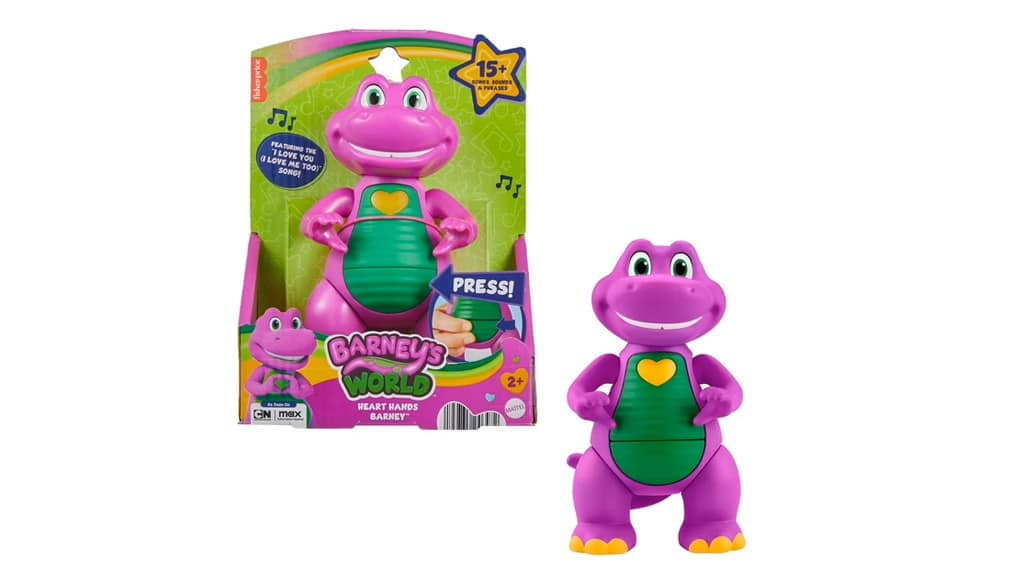 Ama y aprende con la nueva colección Fisher-Price Barney's World