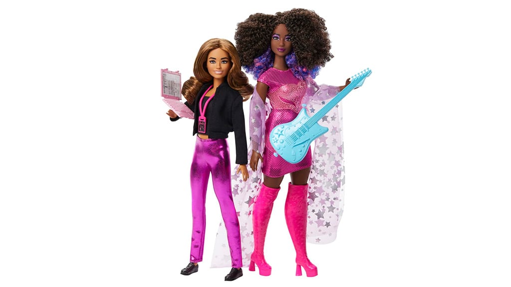 La colección de muñecas de carrera de Barbie 2025 se complementa con una línea musical