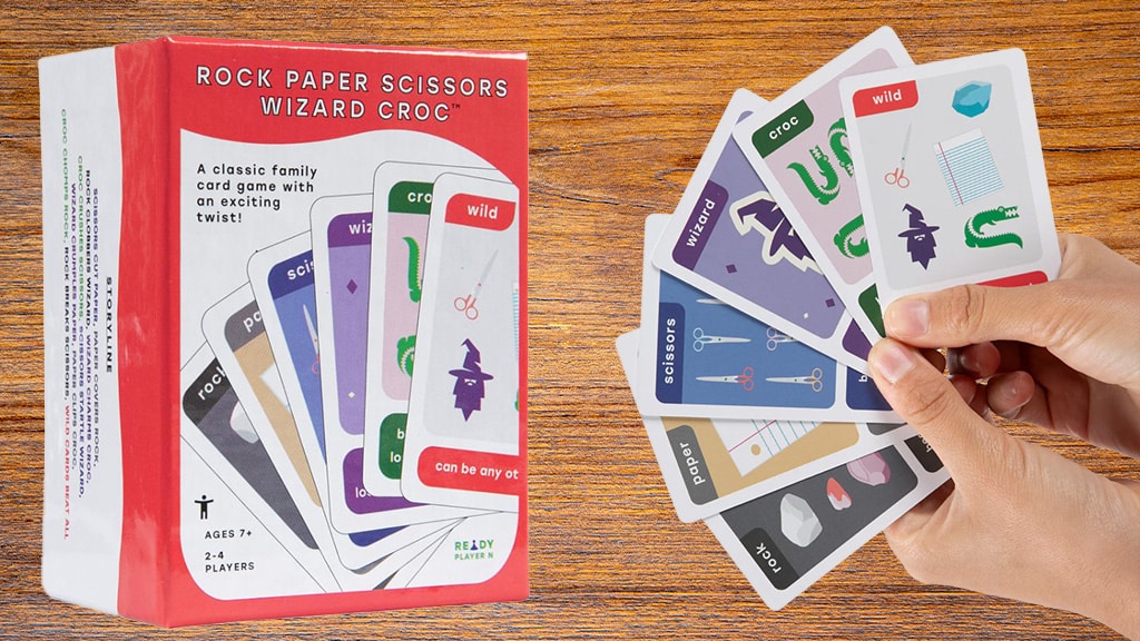 Ready Player N Piedra-papel-tijera mago cocodrilo