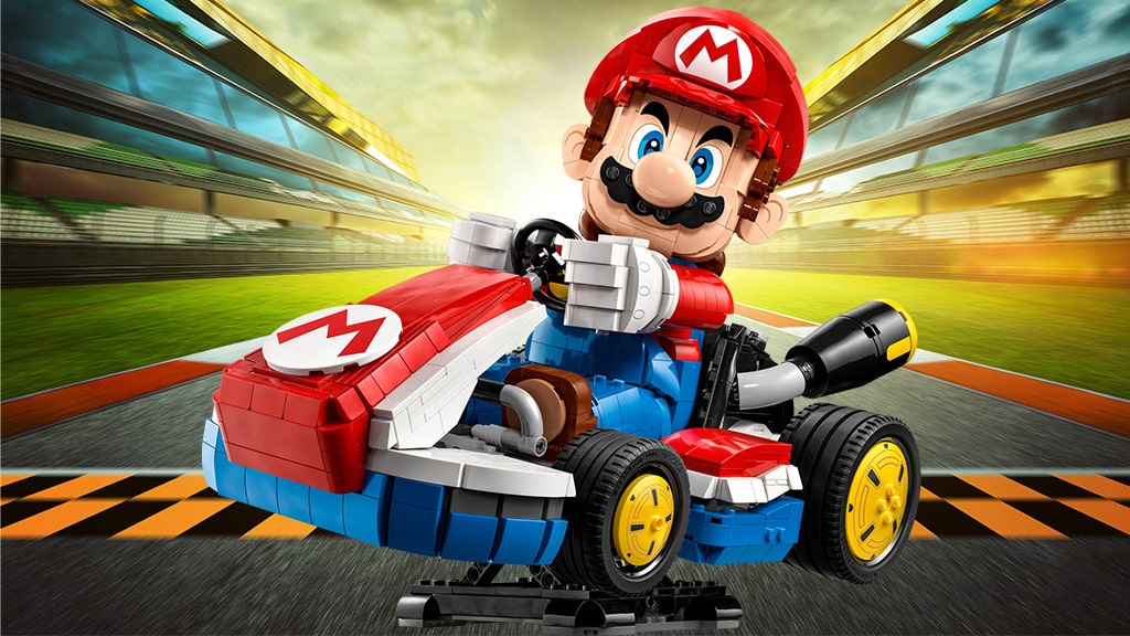 Las familias pueden construir a Mario y su kart con este nuevo set de LEGO.