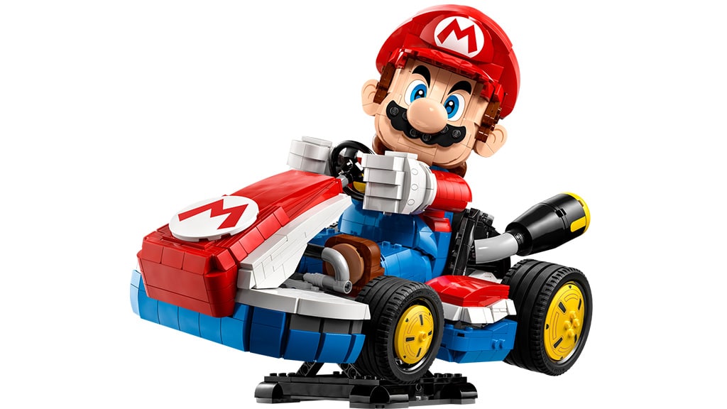 Las familias pueden construir a Mario y su kart con este nuevo set de LEGO.