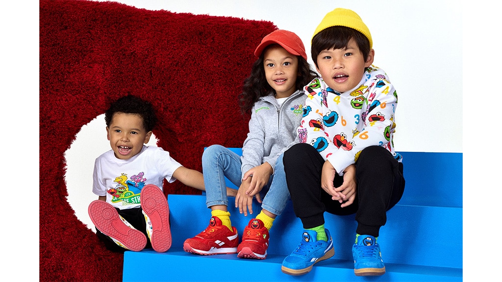 ¡La moda divierte con la colección de Reebok y Sesame Street!