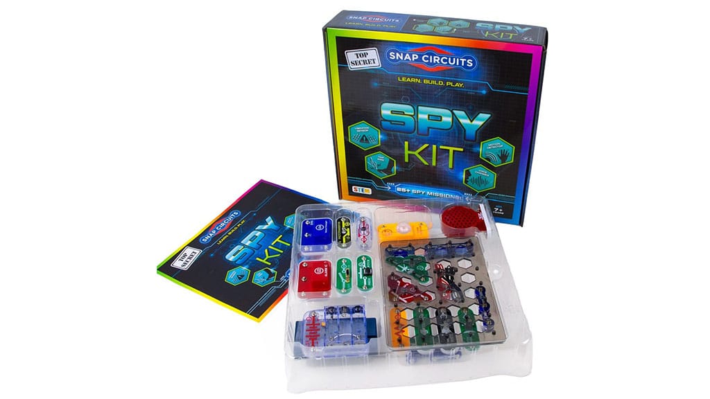 Snap Circuits set de juego de espía