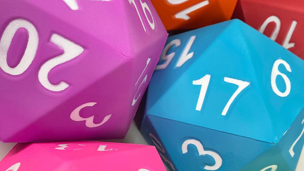 D20 gigante de Kess