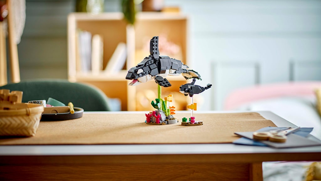 LEGO Creator 3 en 1 Animales Salvajes: Familia de Pandas