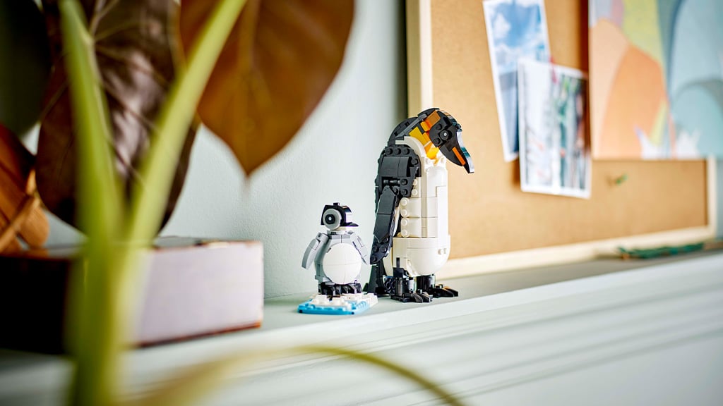 LEGO Creator 3 en 1 Animales Salvajes: Familia de Pandas