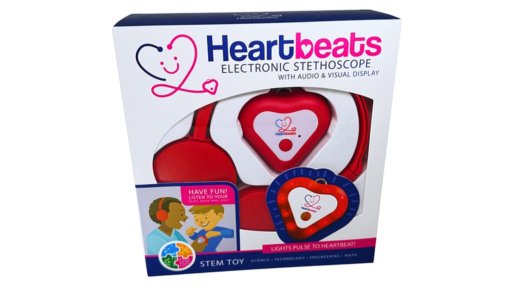 El estetoscopio electrónico de la marca Heartbeats