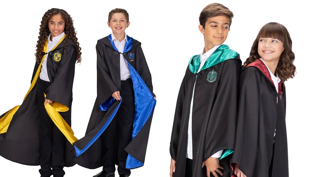 ¡Muestra tu orgullo por tu casa con las nuevas capas de Hogwarts!