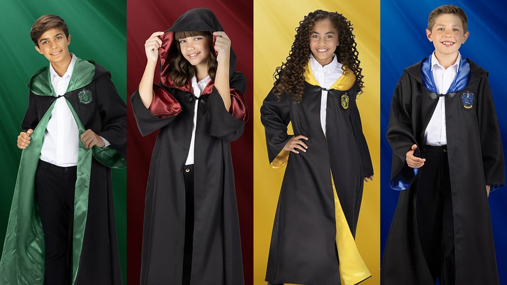 ¡Muestra tu orgullo por tu casa con las nuevas capas de Hogwarts!