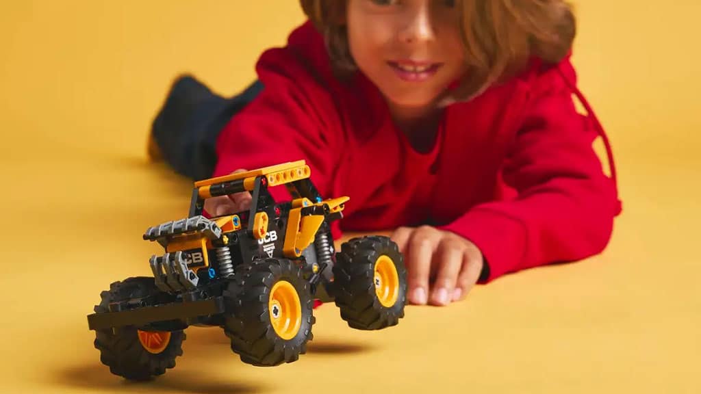 El JCB DIGatron impulsa la serie Technic de LEGO