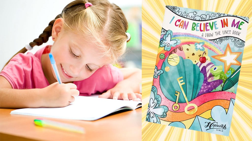 El nuevo libro para colorear de Hopscotch Girls va más allá de las líneas en la diversión.