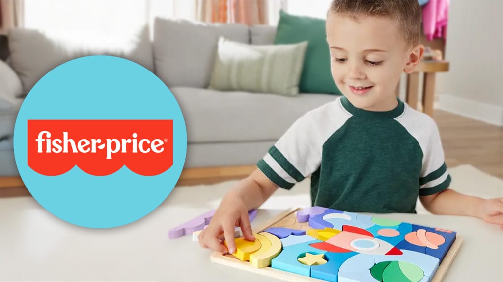 Mattel Fisher-Price bloques de madera del espacio rompecabezas