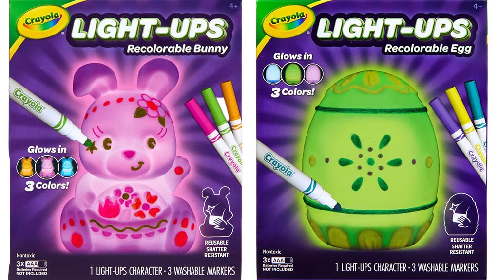 Crayola esculturas iluminadas y reutilizables