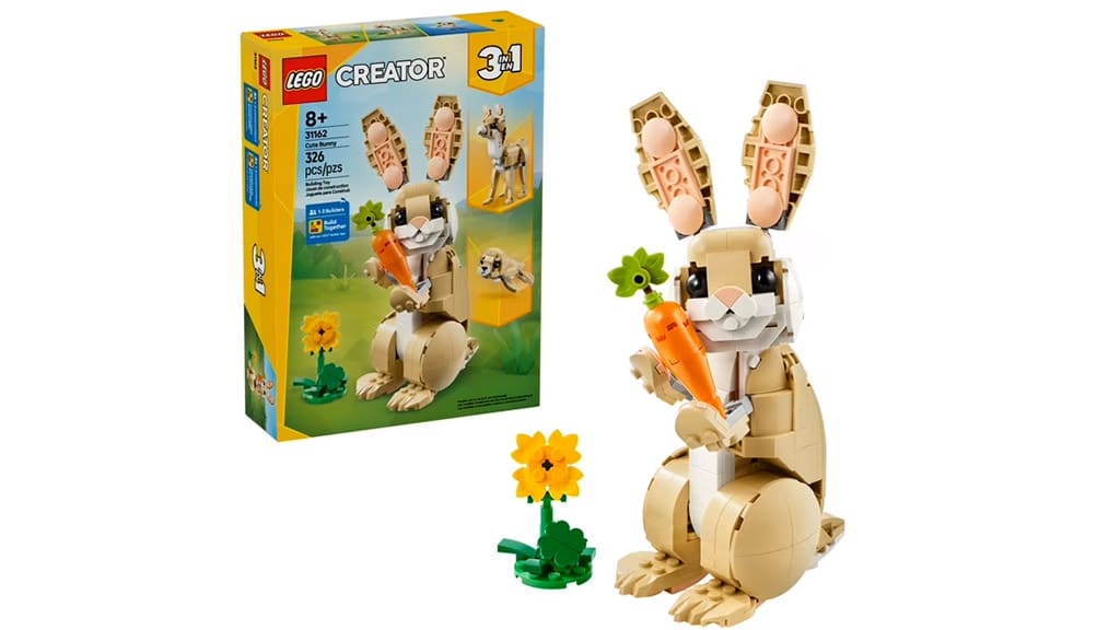LEGO Creator 3 en 1 Conejito Adorable
